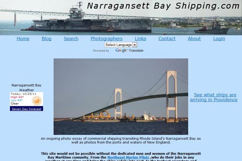 Narragansett Bay Shipping